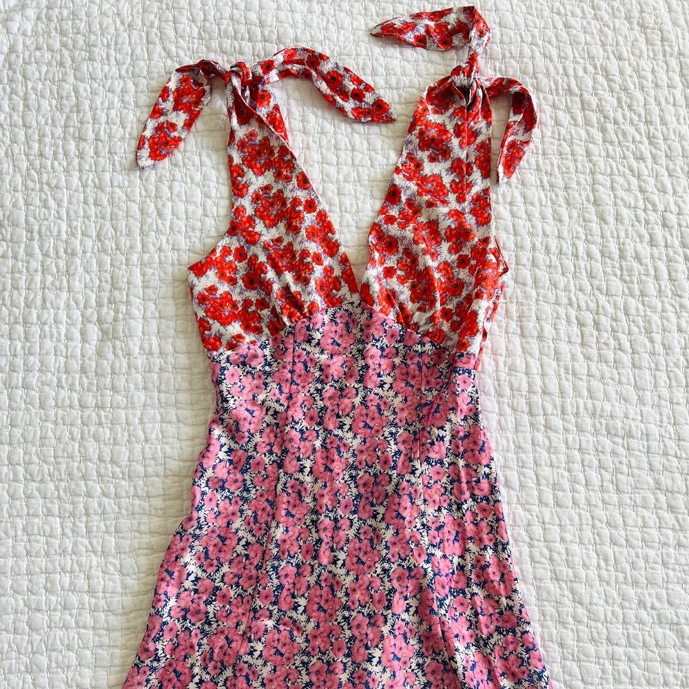 VRG GRL Brand new! Postcards from Venice Mini Dress / Florals